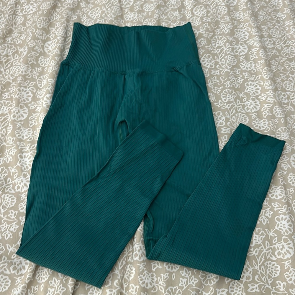Teal leggings